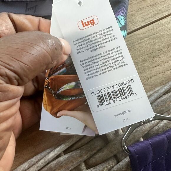 Lug Flare Butterfly Concord Crossbody Bag - Picture 10 of 12